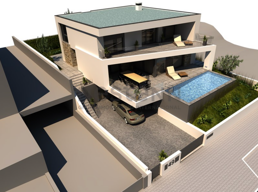 Maison 3 chambres avec vue sur la mer à Praia da Areia Branca