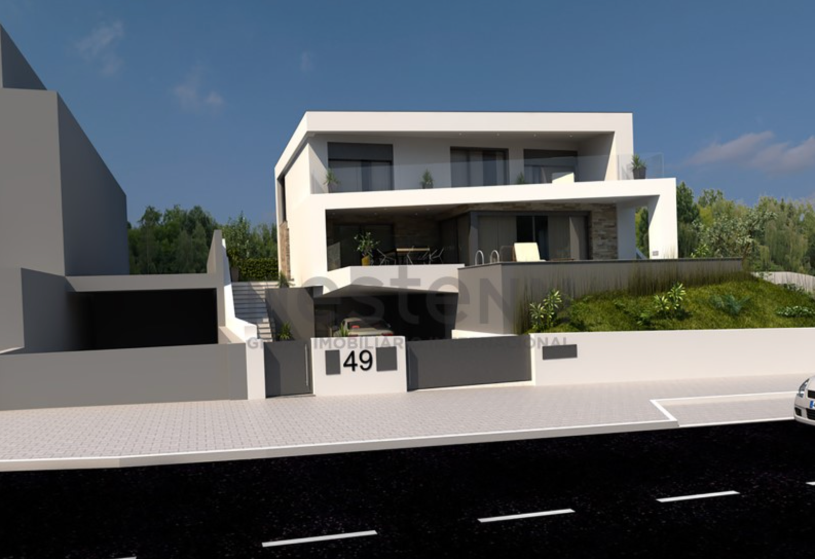 Maison 3 chambres avec vue sur la mer à Praia da Areia Branca