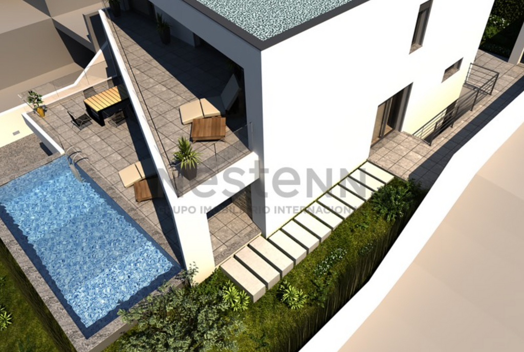 Maison 3 chambres avec vue sur la mer à Praia da Areia Branca