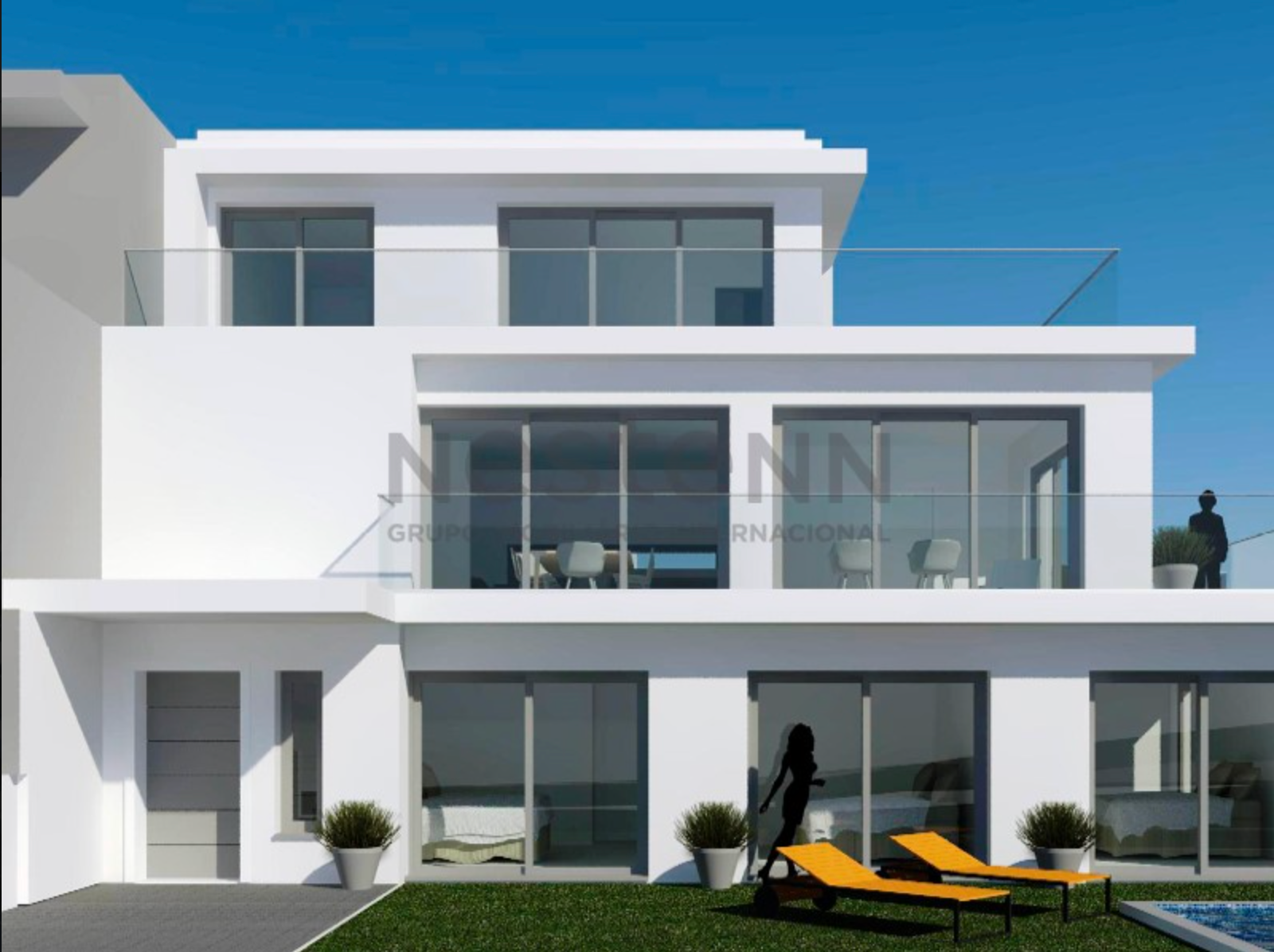 Maison 4 chambres avec piscine à Praia da Areia Branca