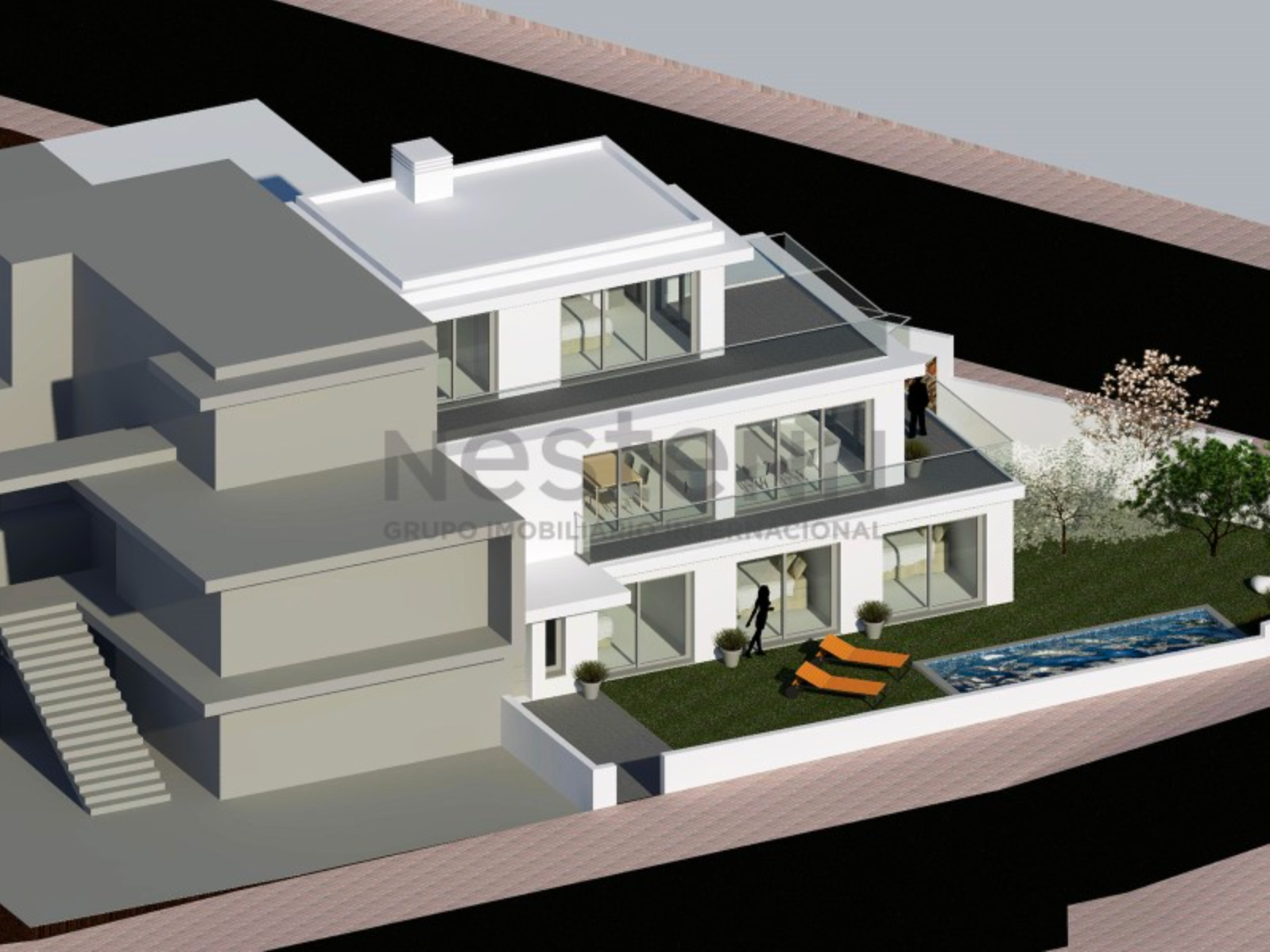 Maison 4 chambres avec piscine à Praia da Areia Branca