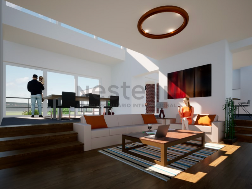 Terrain avec projet à 600 m de la plage