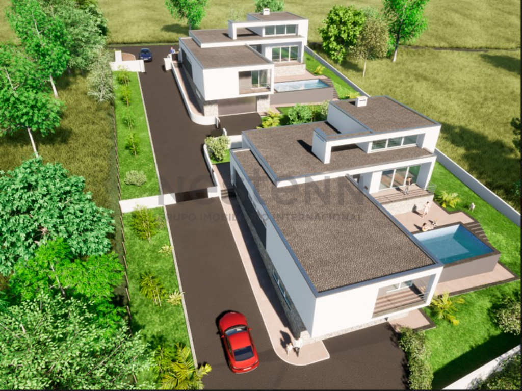 Terrain avec projet à 600 m de la plage