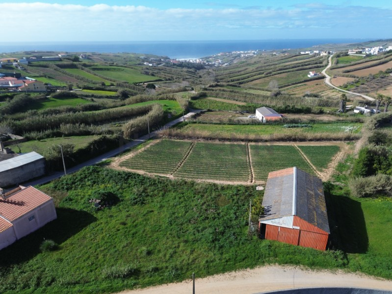 Terrain avec vue sur la mer à Ribamar