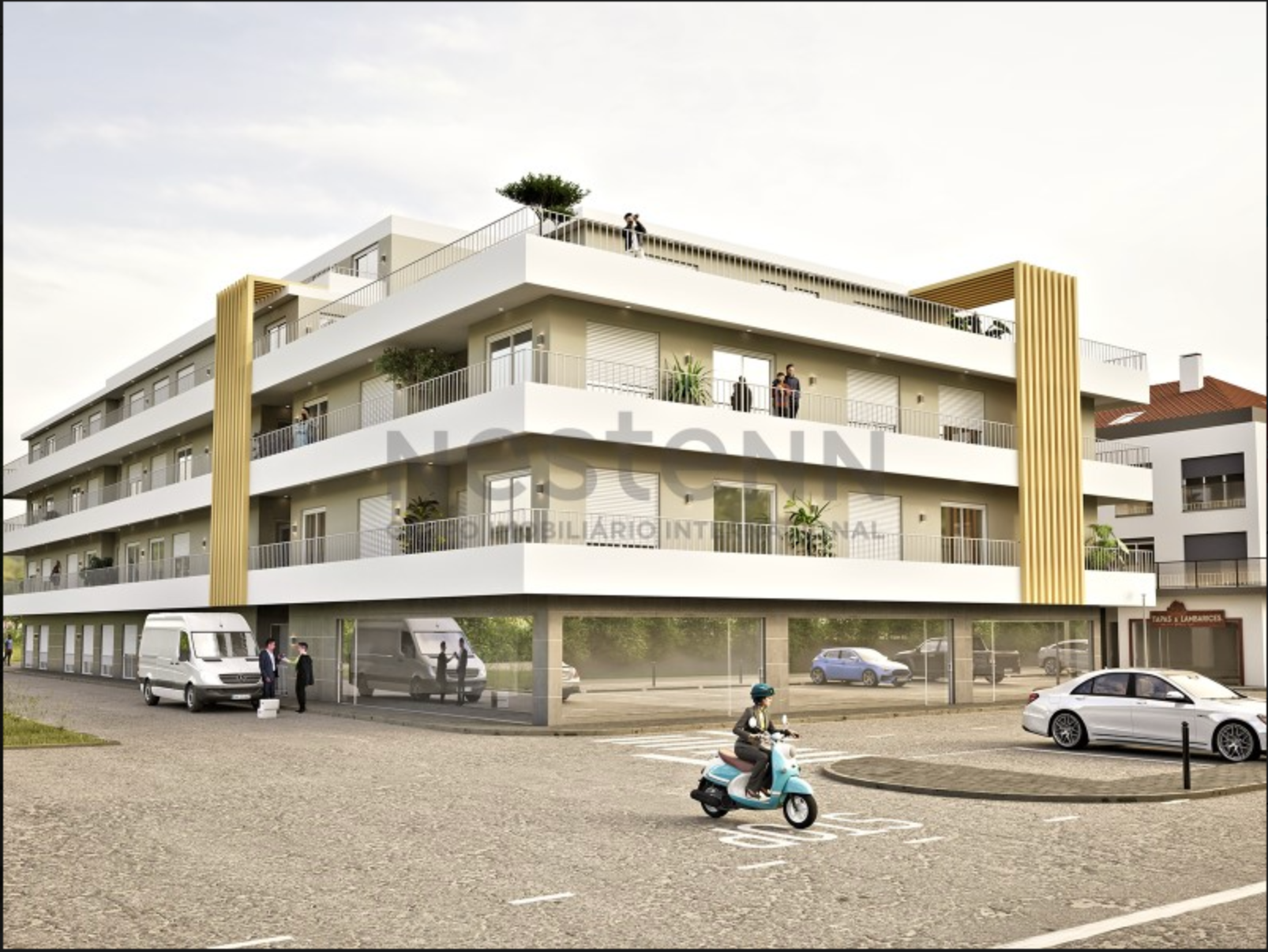 Appartement T3 au centre de Lourinhã avec finitions haut de gamme