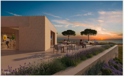 Projet hôtelier de luxe avec vue sur la mer